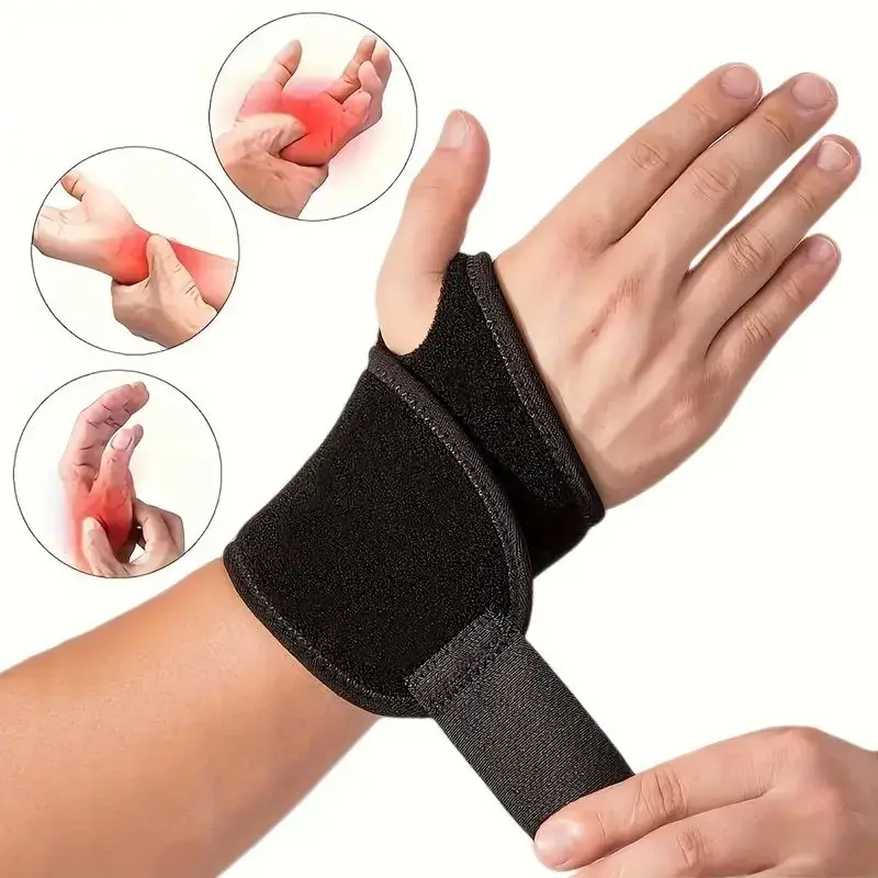 Wrist Wrap Support - Regulowana orteza nadgarstka Idealna dla kobiet