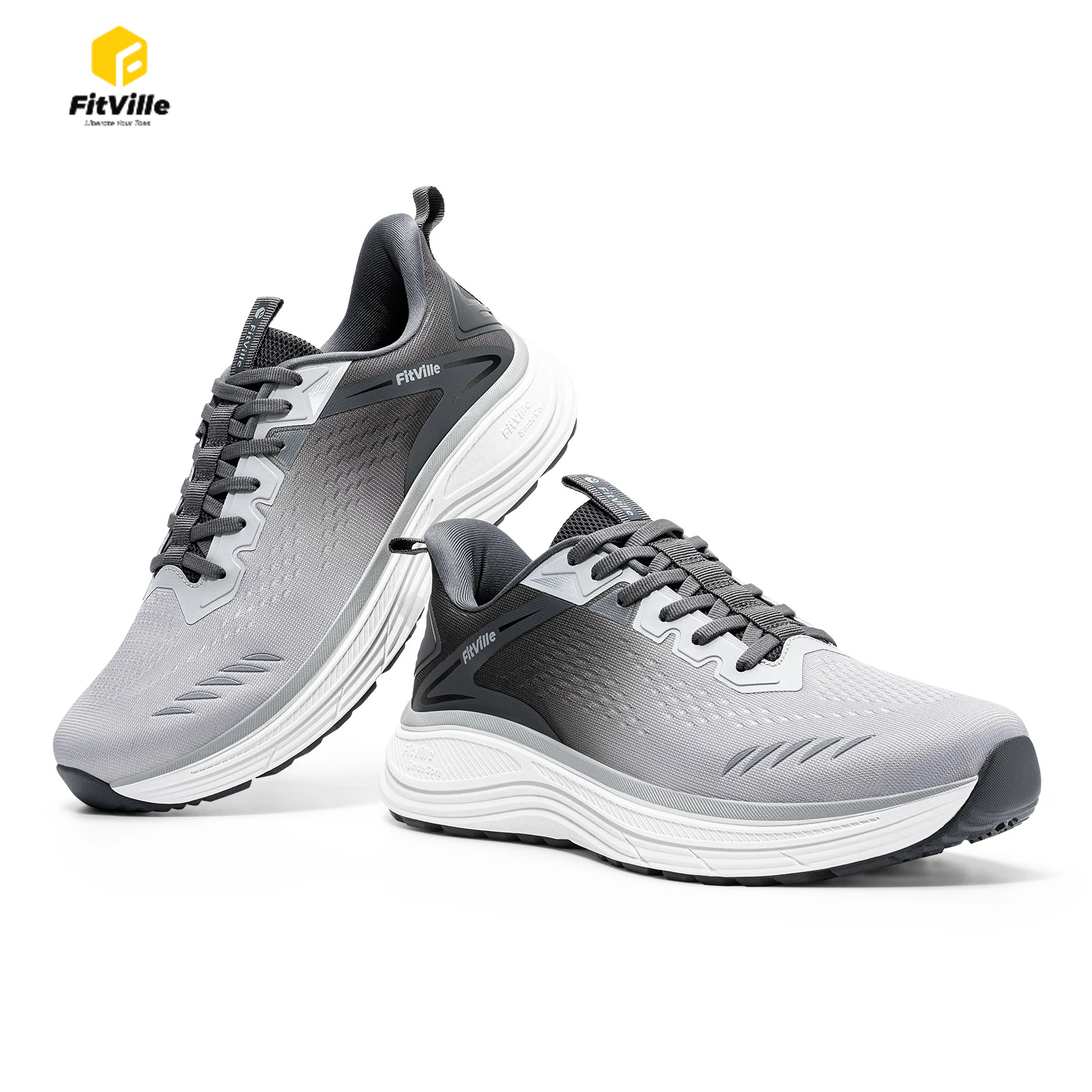 Crossfit Hard - FitVille Extra Szerokie Męskie Sneakersy z