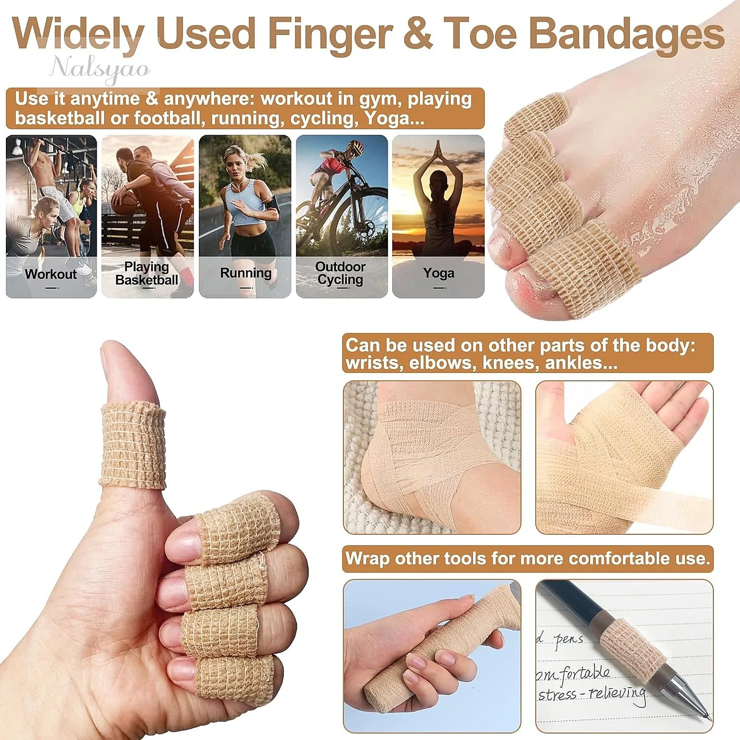 Elastyczny, samoprzylepny band – Wrist Wrap Support recenzja i cena