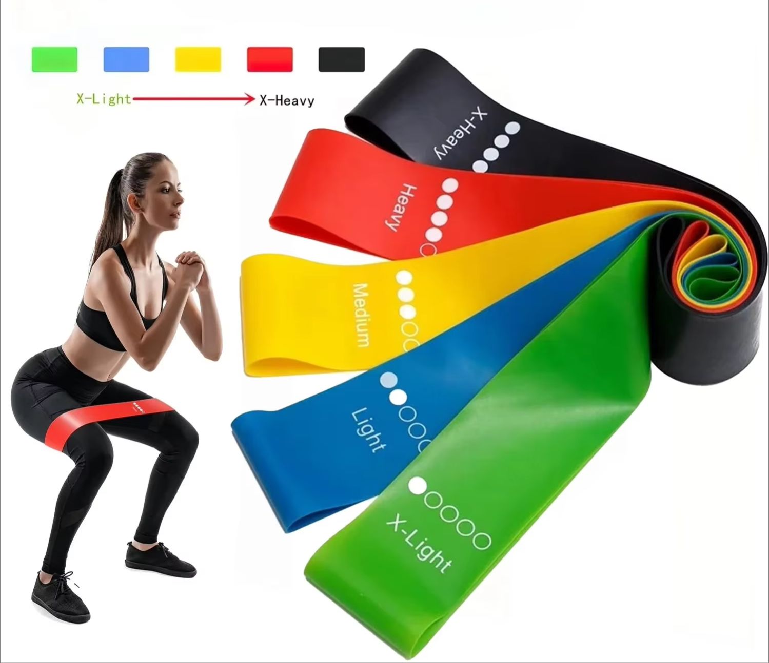5-stopniowe przenośne gumowe t – Crossfit Training Gear recenzja i cena