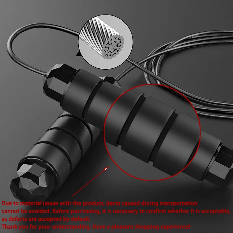 Regulowana skakanka ze stalowy – Jump Rope Speed Bearing recenzja i cena