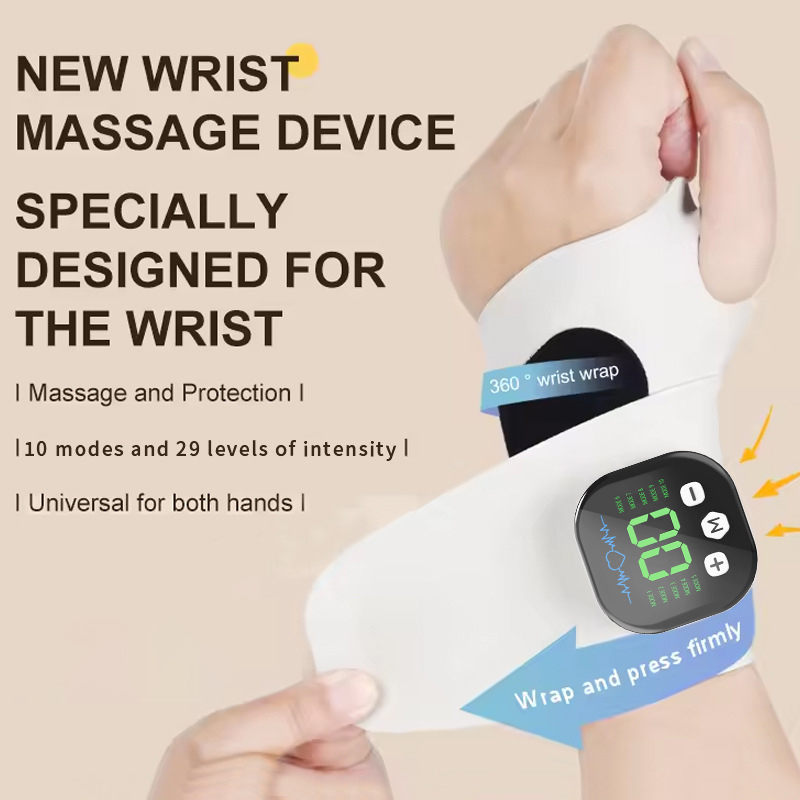 Elektryczny masażer dłoni i na – Wrist Wrap Support recenzja i cena