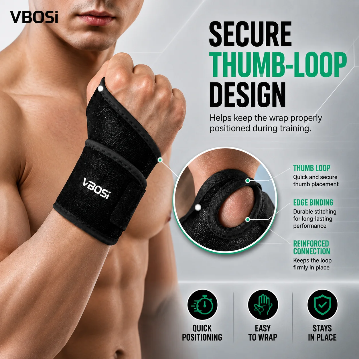 Regulowany stabilizator nadgar – Wrist Wrap Support recenzja i cena