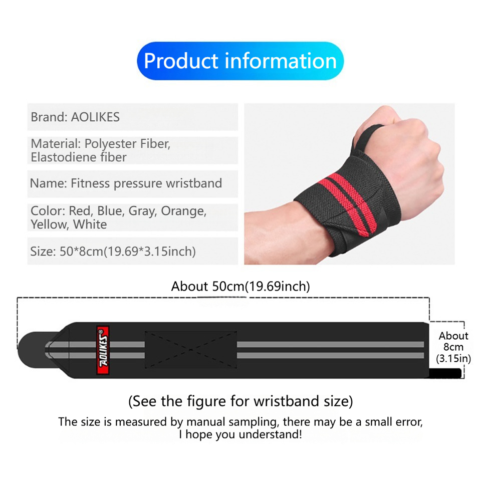 AOLIKES Fitness Opaski na Nadg – Wrist Wrap Support recenzja i cena